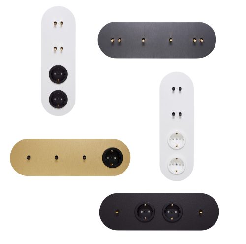 Kör Négyes keret (kapcsolókar, csatlakozóaljzat nélkül), 7 féle keretszínben